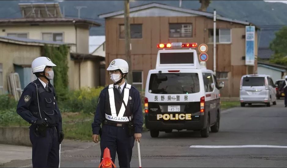 मध्य जापानमा गोली चल्दा तीनजनाको मृत्यु